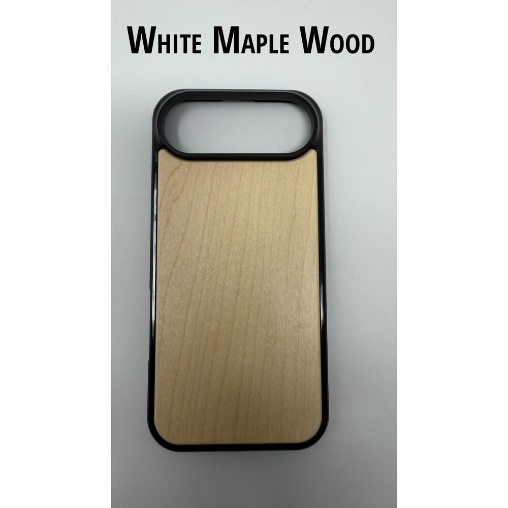 Wooden iPhone Air Phone Case - White Maple Wood
